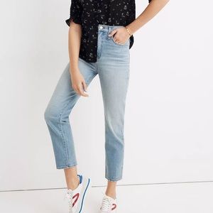 Madewell Classic Straight Jean